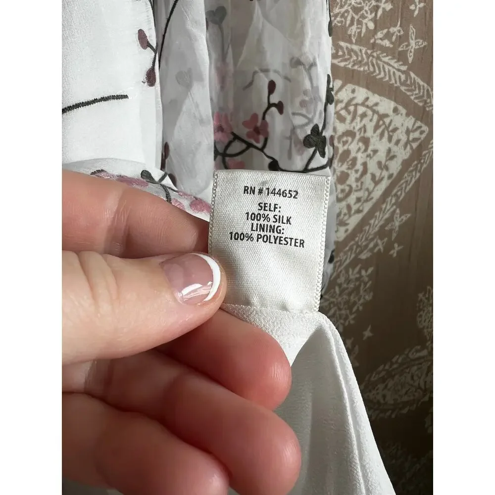 Stone Cold Fox BARDOT Mini DRESS in White Floral - Picture 9 of 10